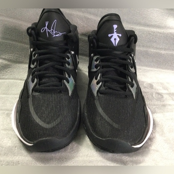 Nike Kyrie Infinity Black Metallic Silver (GS) No Box Size 7y - Picture 3 of 8